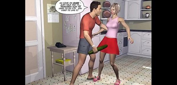  DESPERATE HUSBANDS 3D Gay Cartoon Animated Comics